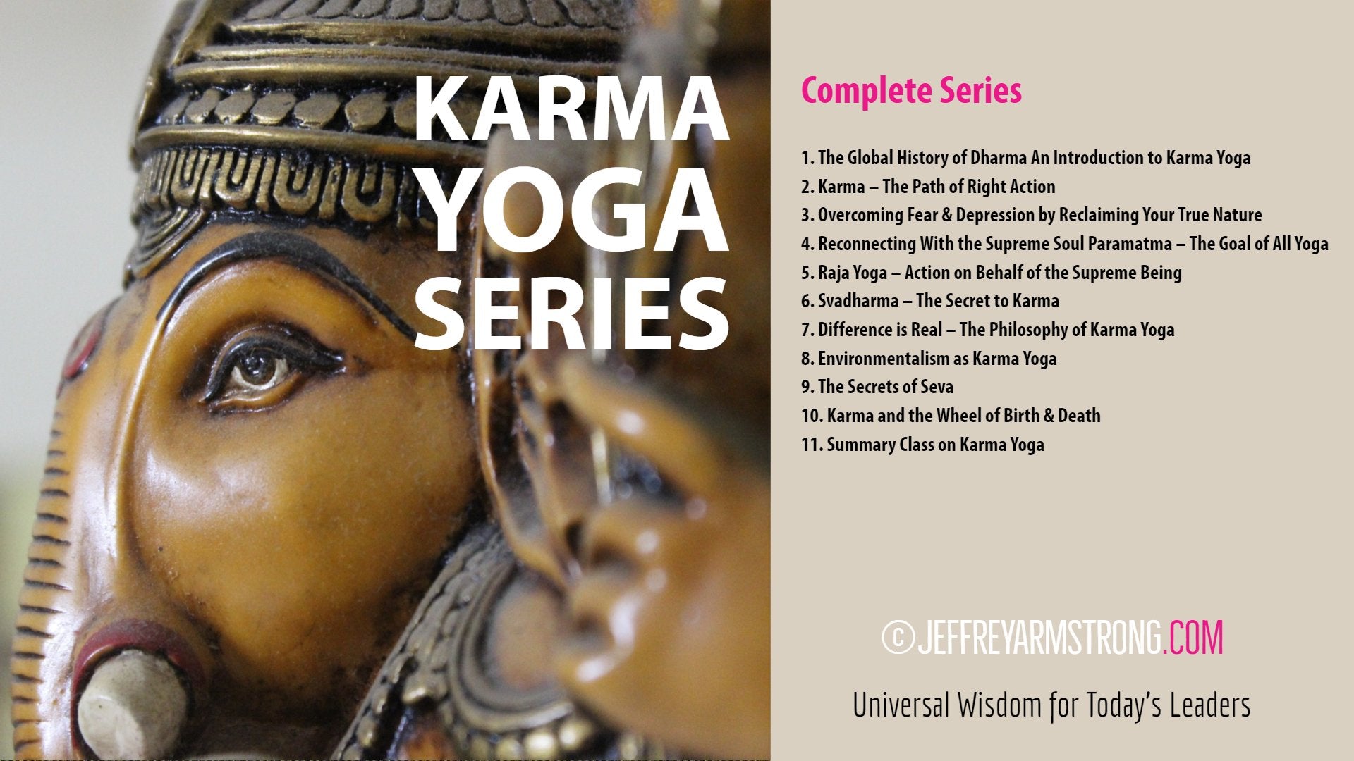 Karma Yoga (11 Lessons)