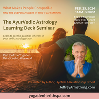 Feb 25, 2024 | 1-day Seminar: The Ayurvedic Astrology Learning Deck Seminar, Corona CA 240225