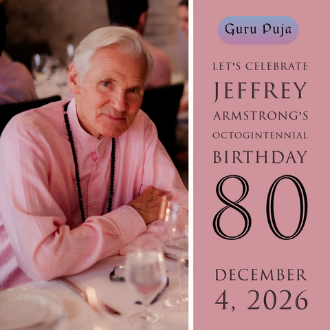 Dec 4, 2026, 6:30-11 pm PCT | Guru Punima Celebration for JA's  80th Birthday