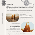 Feb 24, 2024 | 1-day Seminar: The Vedic Secrets to Compatibility | Corona California 240224