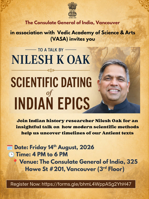 Aug 14, 2026 | VASA Hosts Nilesh Oak 260814