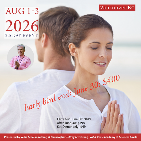 Aug 1-3, 2026  | 2.5 Day Retreat:  A Weekend of Gratitude with Jeffrey Armstrong