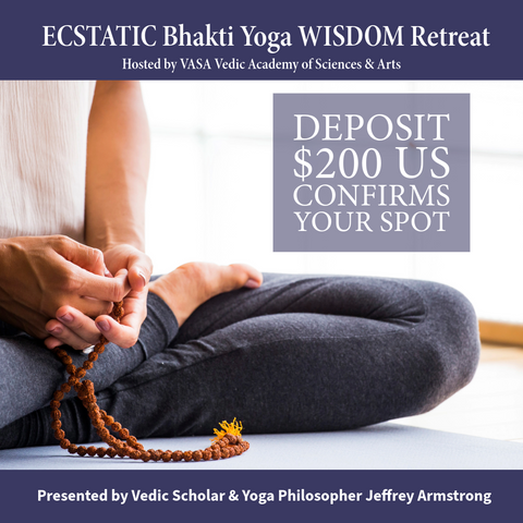 April 16-19, 2026 | SPRING - VASA Bhakti Retreat with Jeffrey Armstrong