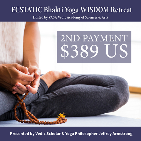 April 16-19, 2026 | SPRING - VASA Bhakti Retreat with Jeffrey Armstrong