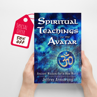 Spiritual Teaching of the Avatar:  Hard Cover Signed by the author Jeffrey Armstrong