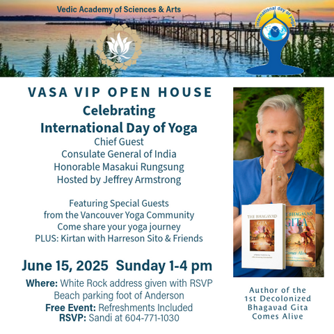 June 15, 2025 | VASA VIP Open House - International Yoga Day Celebration