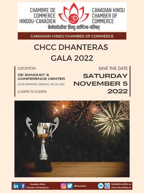 Nov 5, 2022 | CHCC Gala Awards Night in Toronto