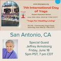 June 18, 2021 |  7th International Day of Yoga - San Antonio
